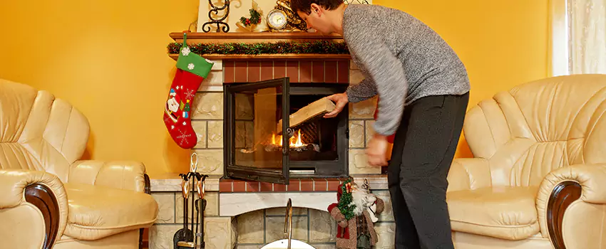 Gas to Wood-Burning Fireplace Conversion Services in North Atlanta, Georgia