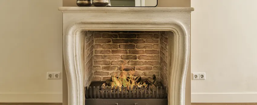 Vintage-style Fireplace Redesign in North Atlanta, Georgia