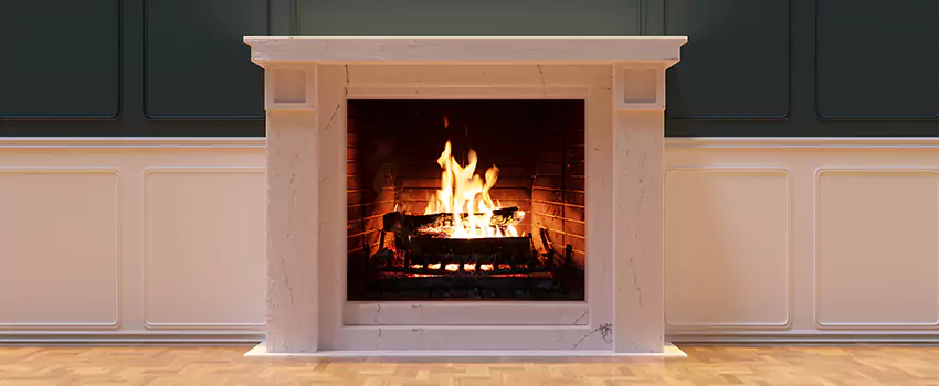 Open Flame Wood-Burning Fireplace Installation Services in North Atlanta, Georgia