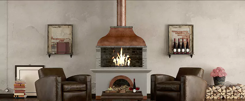 Thelin Hearth Products Providence Pellet Insert Fireplace Installation in North Atlanta, GA