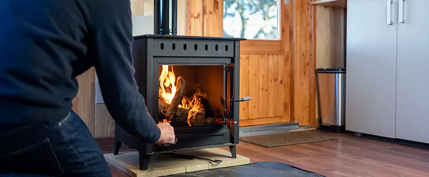 Open Hearth Wood Fireplace Installation in North Atlanta, GA