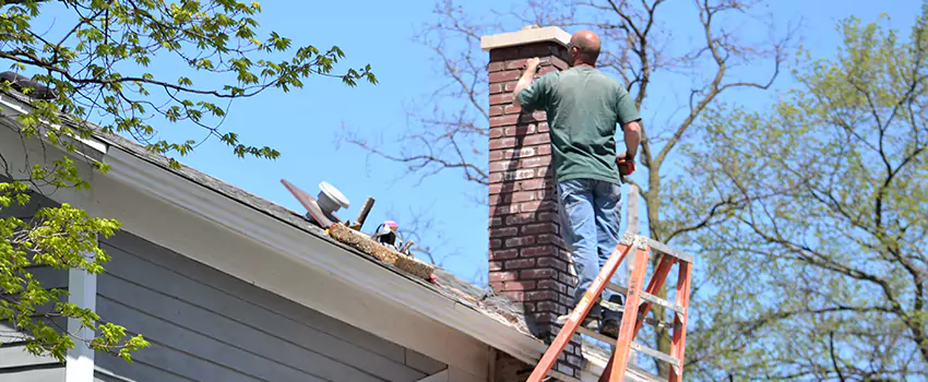 Vinyl and PVC Chimney Flashing Installation in North Atlanta, GA