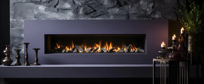 Ember Bed for Ventless Gas Fireplace in North Atlanta, GA