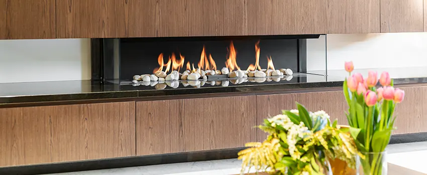 Double-height Fireplace Design Refurbishment in North Atlanta, Georgia